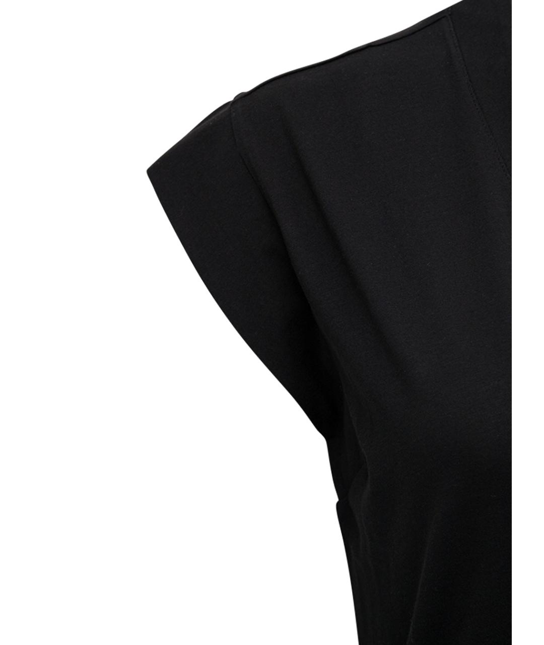 FRAME Черный хлопковый жилет, фото 3