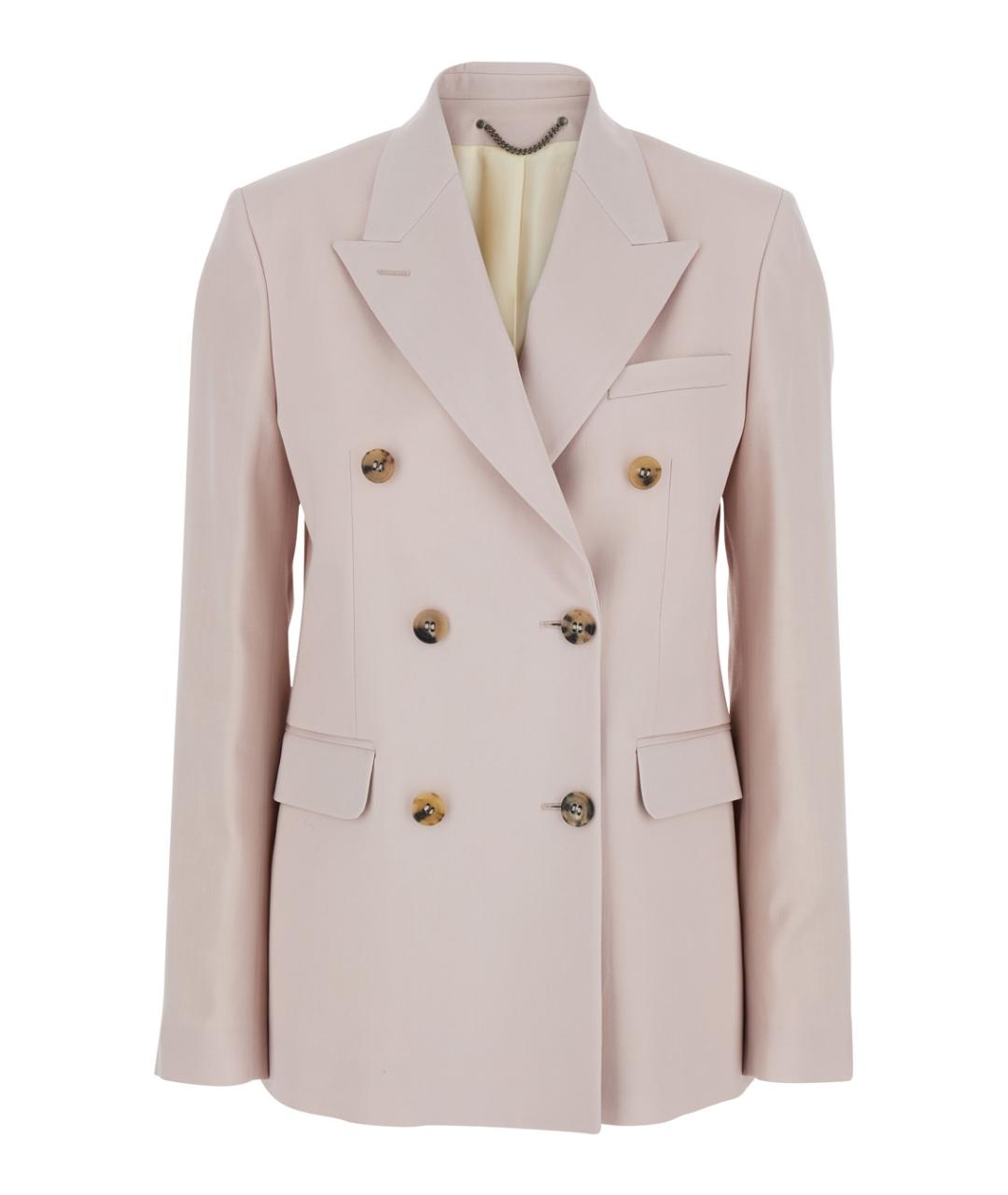 GOLDEN GOOSE DELUXE BRAND Розовый шерстяной жакет/пиджак, фото 1