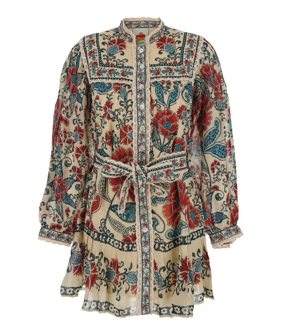 FARM RIO Мульти синтетическое повседневное платье, фото 1