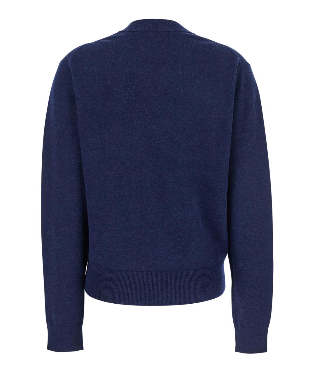 ACNE STUDIOS Синий шерстяной джемпер / свитер, фото 2
