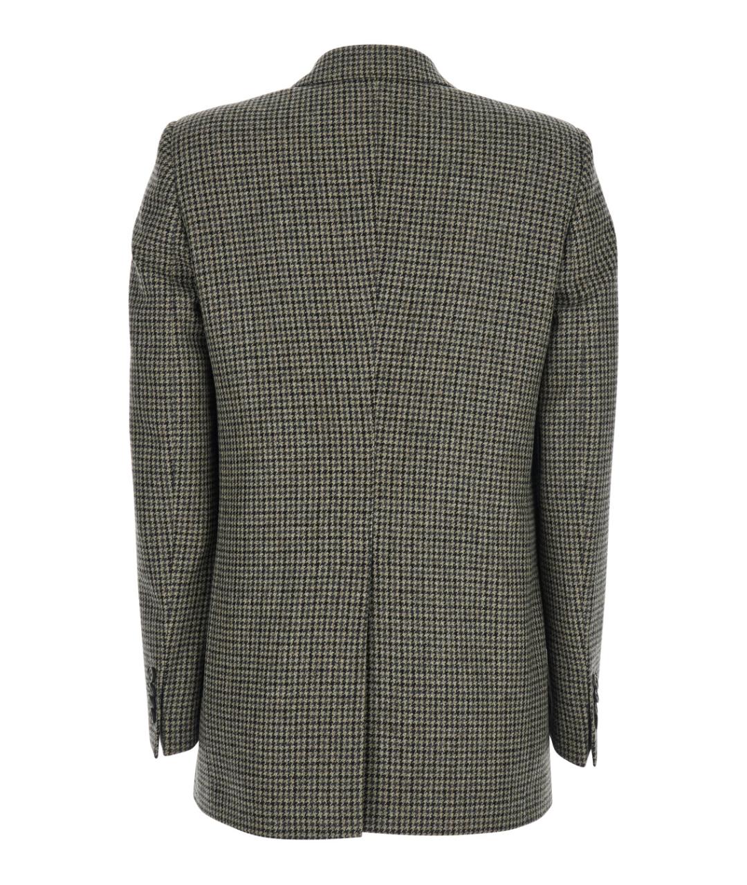 TAGLIATORE Коричневый шерстяной жакет/пиджак, фото 2