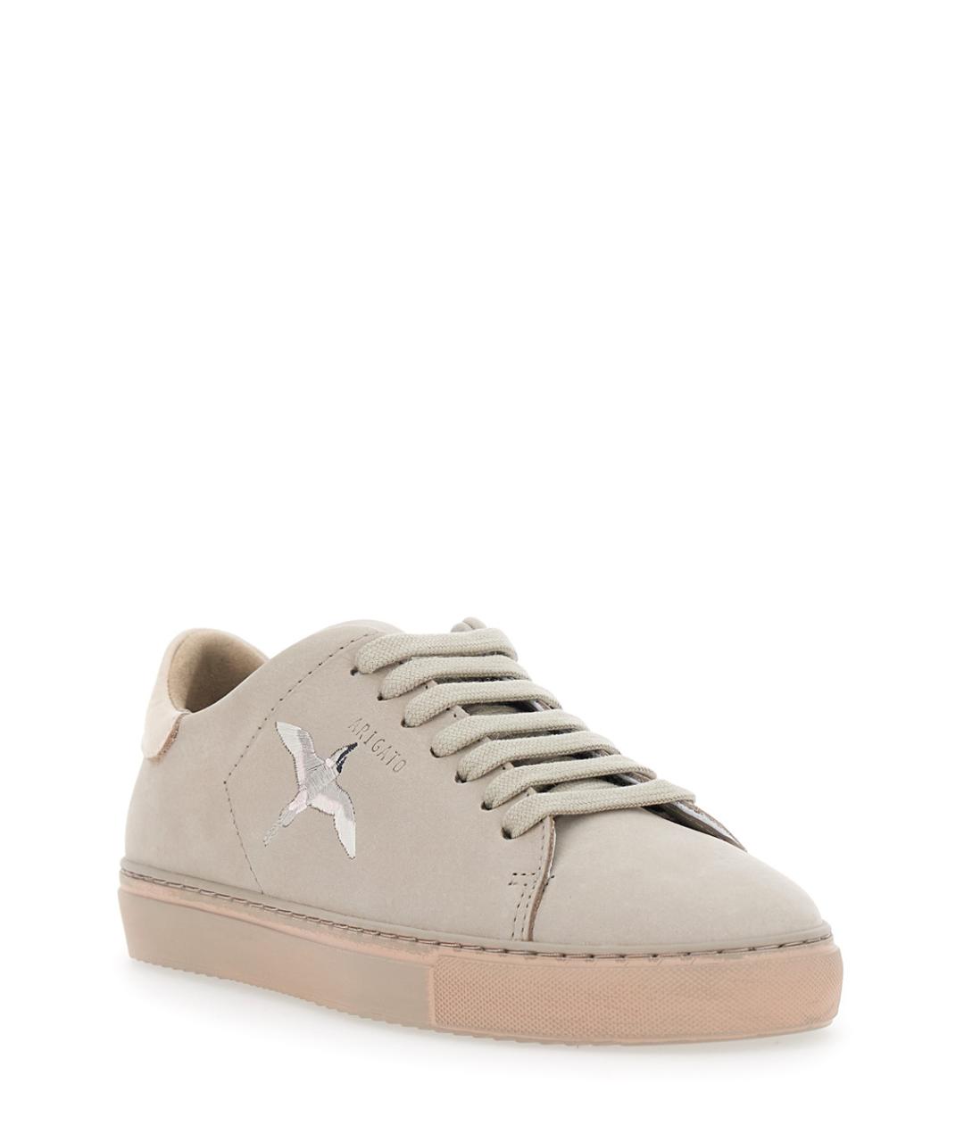 AXEL ARIGATO Серые кожаные кроссовки, фото 2