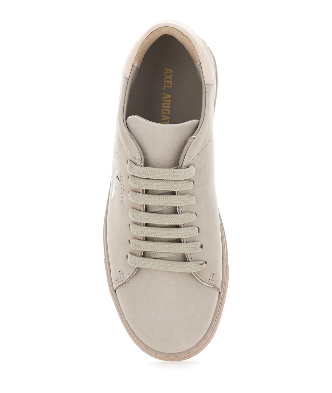 AXEL ARIGATO Серые кожаные кроссовки, фото 4