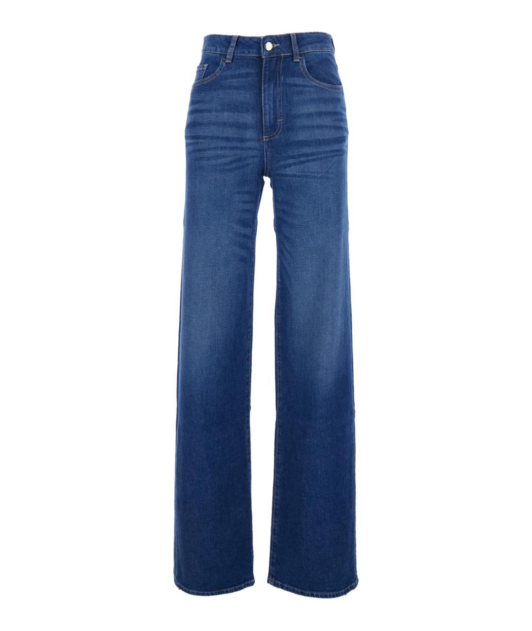 ICON DENIM Синие прямые джинсы, фото 1