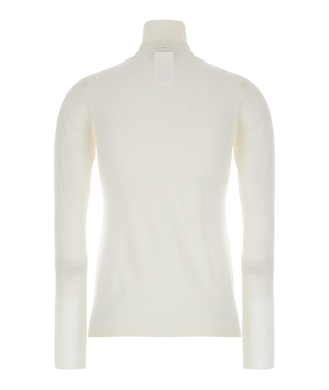 MAX MARA Белый шерстяной джемпер / свитер, фото 2