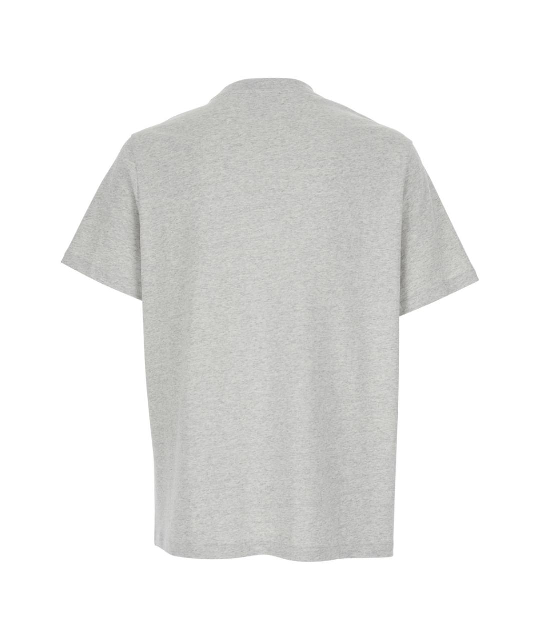 A.P.C. Серая хлопковая футболка, фото 2