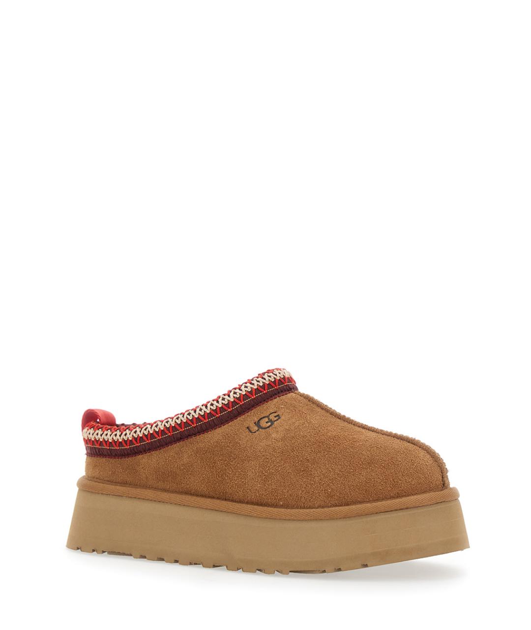 UGG AUSTRALIA Бежевые замшевые мюли, фото 2
