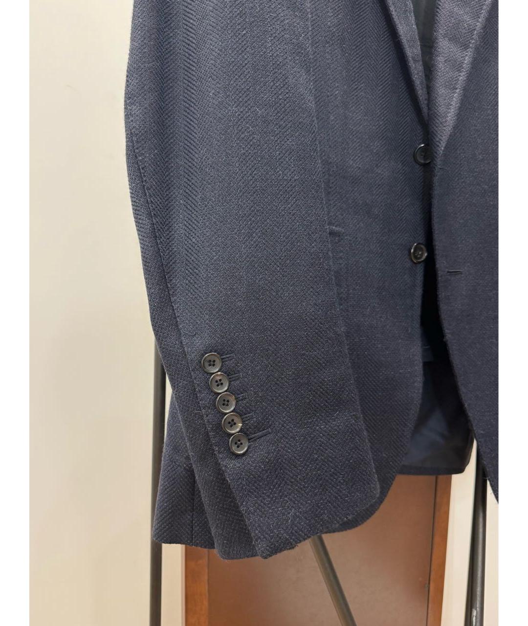 TOM FORD Синий шерстяной пиджак, фото 3