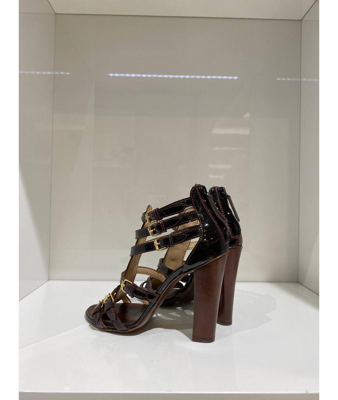 GIUSEPPE ZANOTTI DESIGN Мульти кожаные босоножки, фото 3