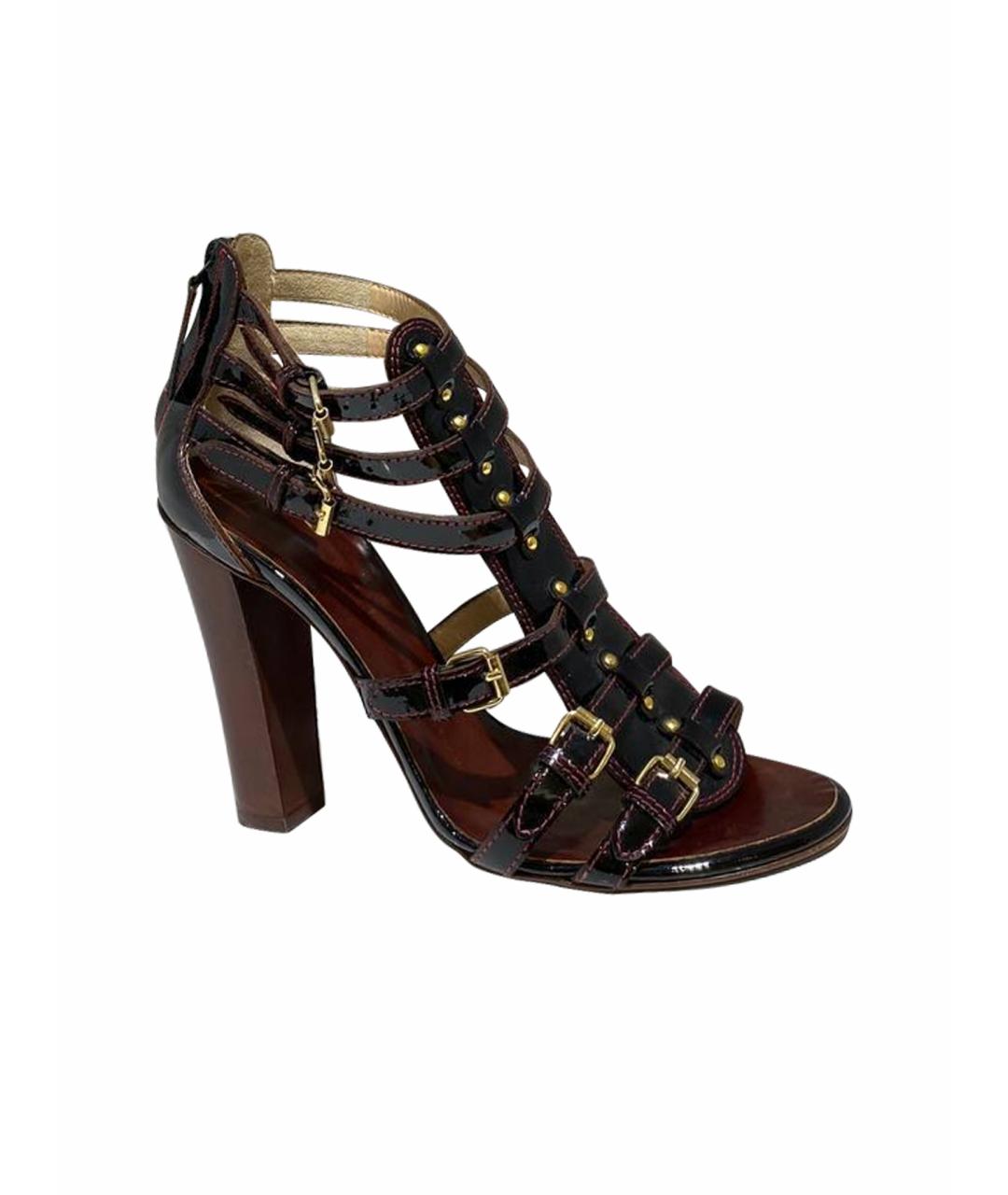 GIUSEPPE ZANOTTI DESIGN Мульти кожаные босоножки, фото 1