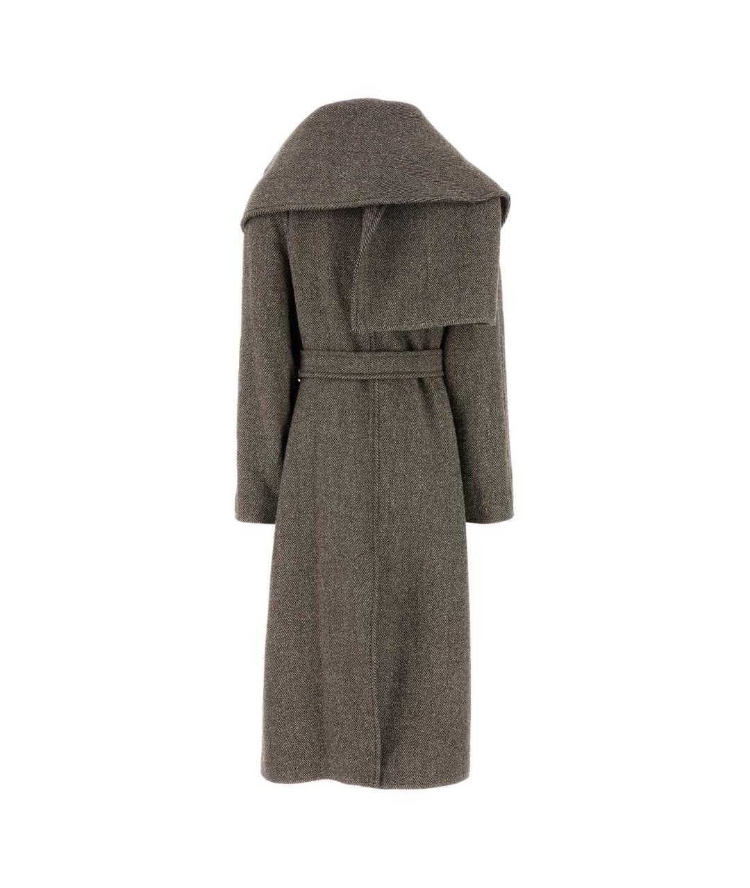 FERRAGAMO Мульти шерстяное пальто, фото 2