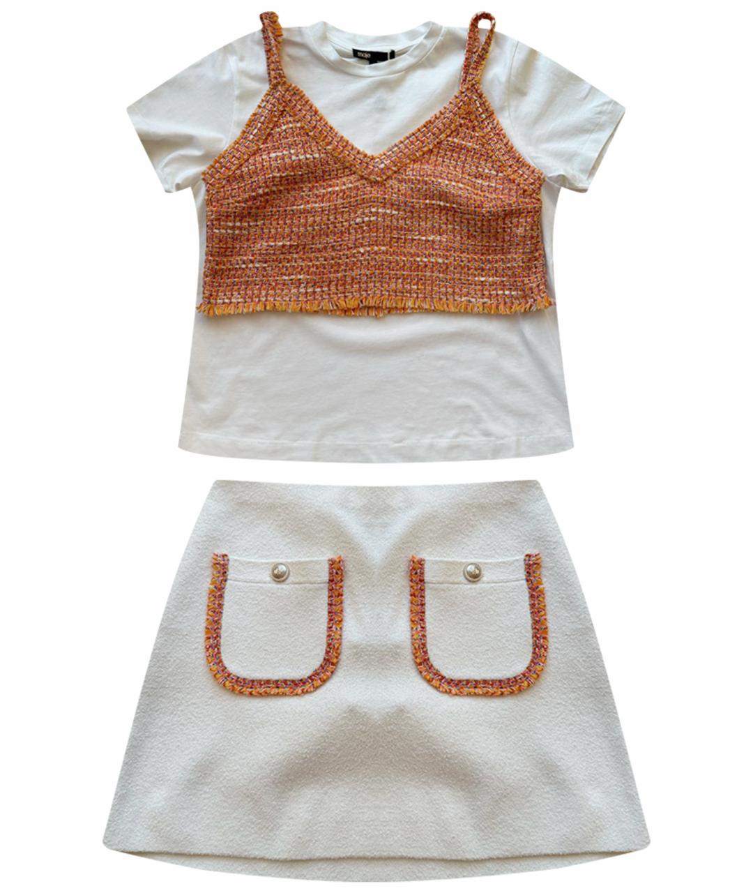 MAJE Мульти хлопковый костюм с юбками, фото 1