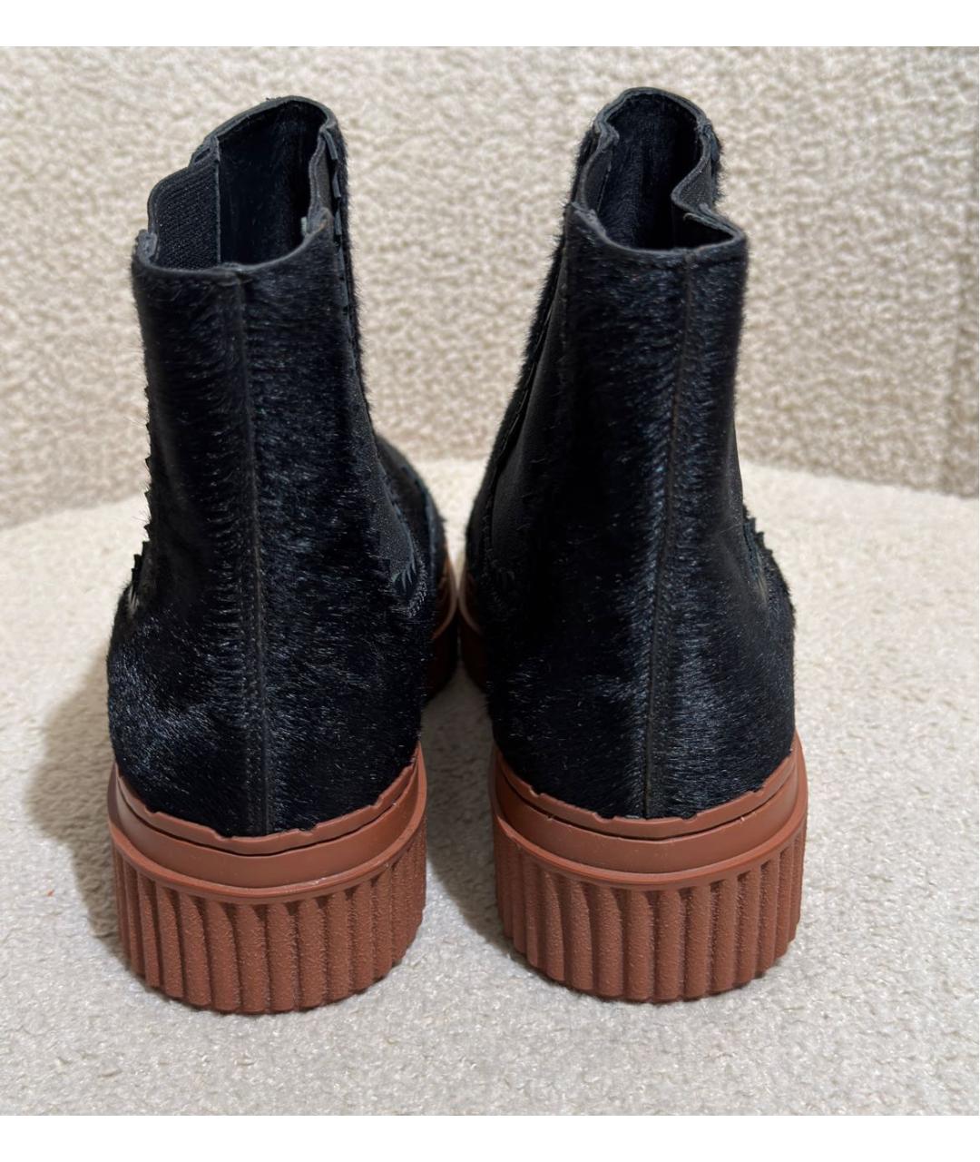 TOD'S Черные полусапоги, фото 4