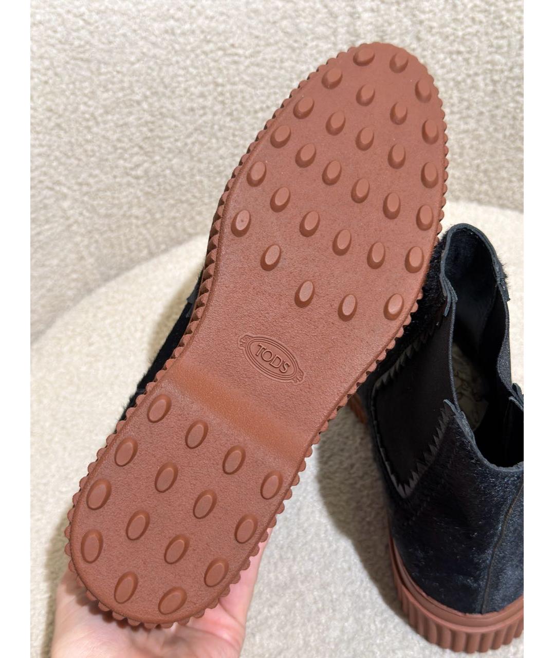 TOD'S Черные полусапоги, фото 7