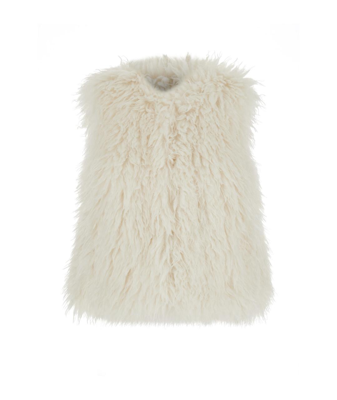 MICHAEL MICHAEL KORS Белый полиэстеровый жилет, фото 1