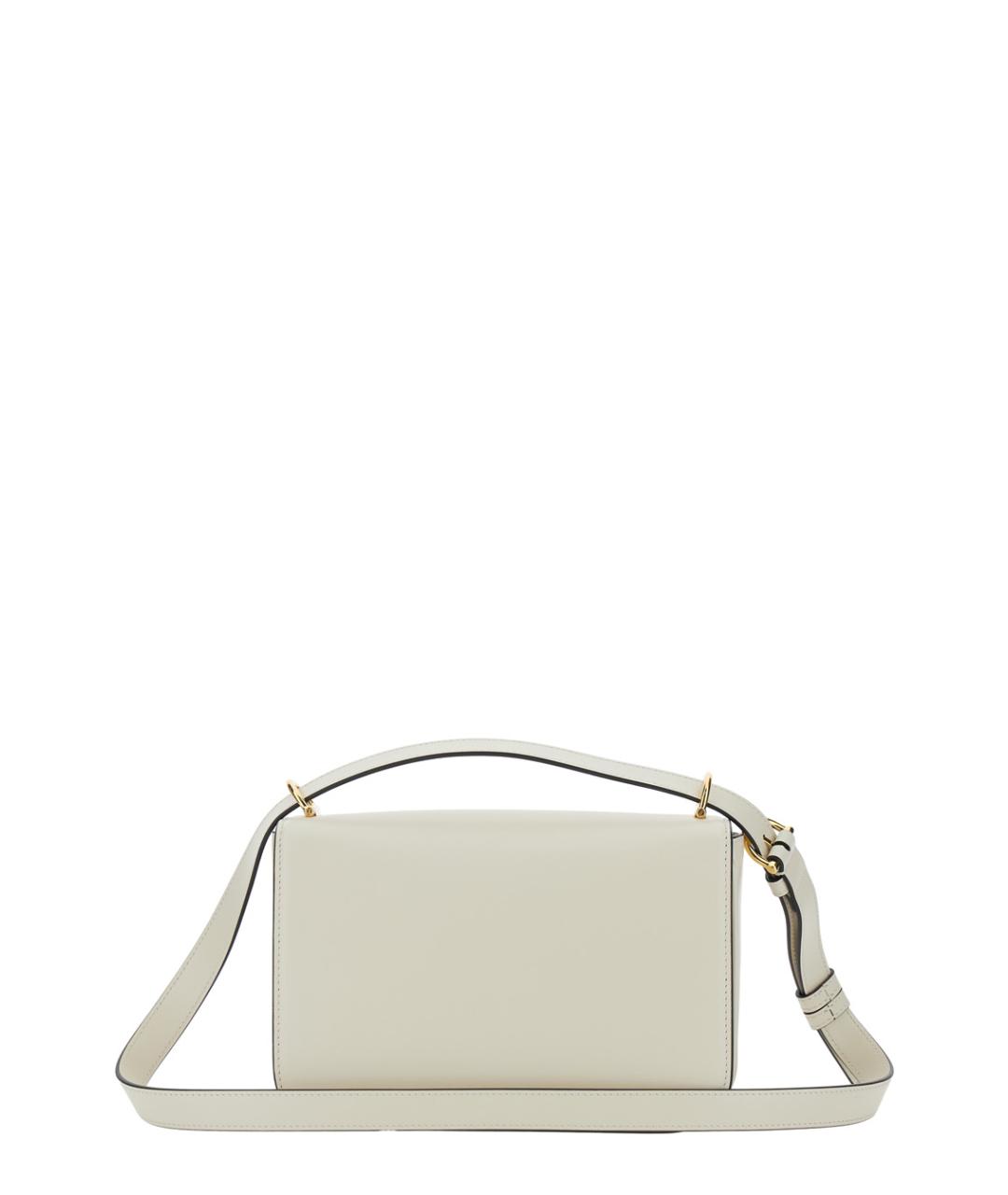 GUCCI Белая кожаная сумка через плечо, фото 3