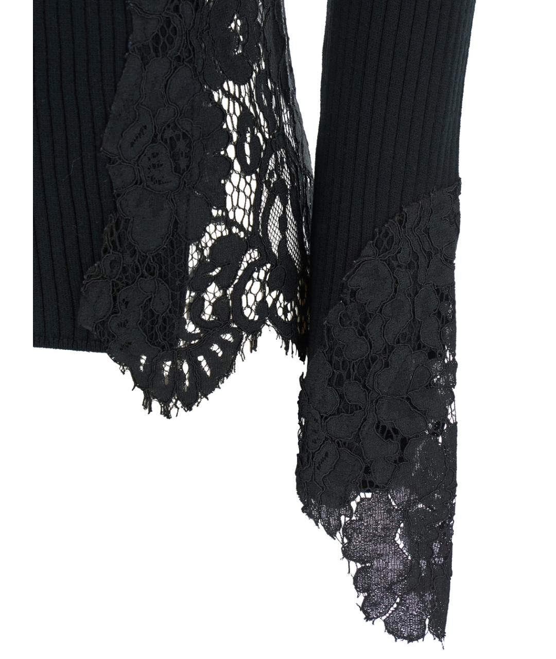 PINKO Черная хлопковая водолазка, фото 3