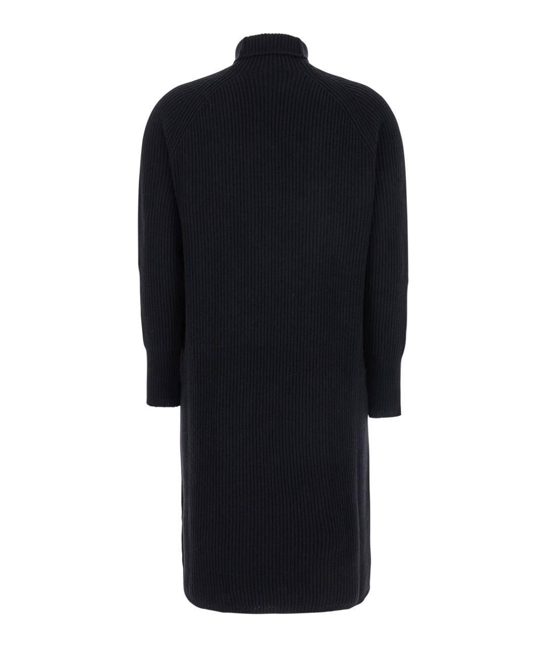 MAX MARA STUDIO Черное повседневное платье, фото 2