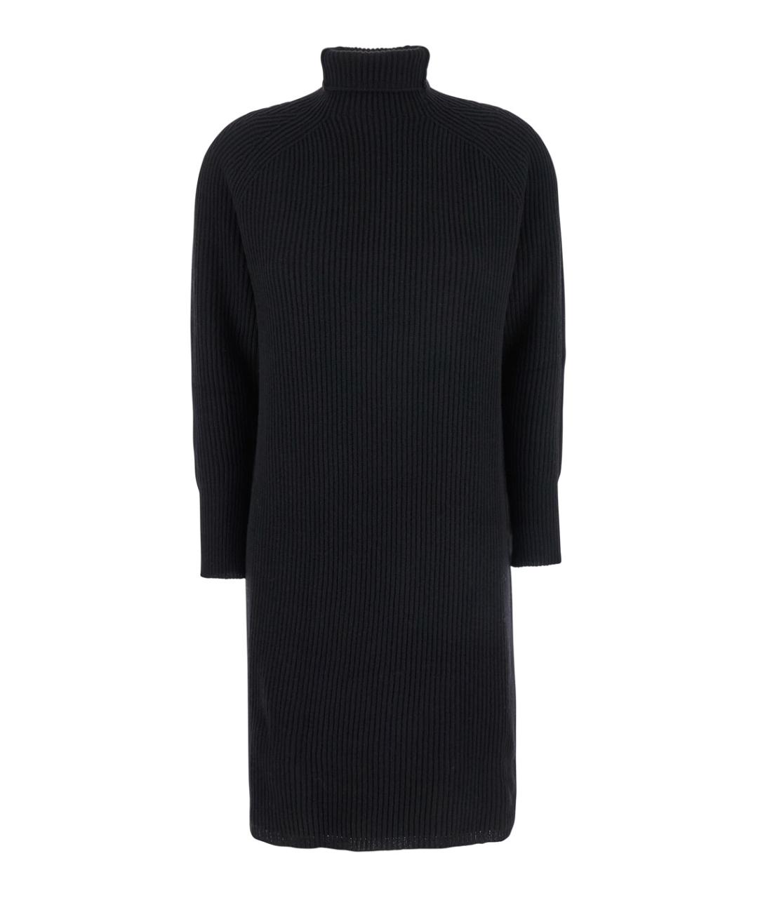 MAX MARA STUDIO Черное повседневное платье, фото 1