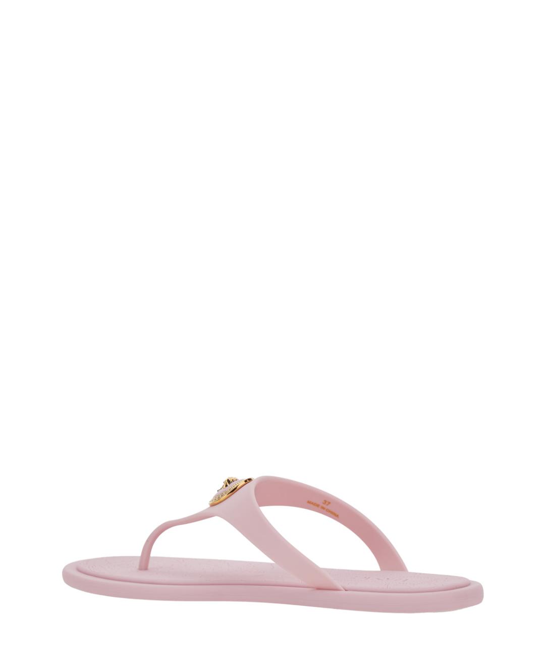 VERSACE Розовые шлепанцы, фото 3