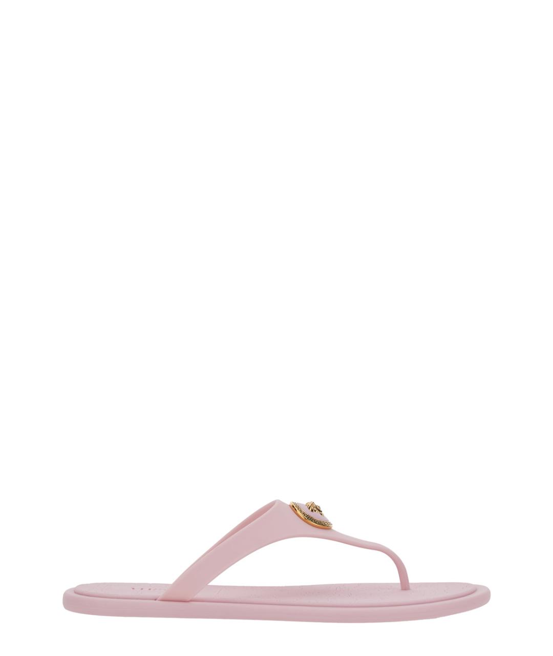 VERSACE Розовые шлепанцы, фото 1