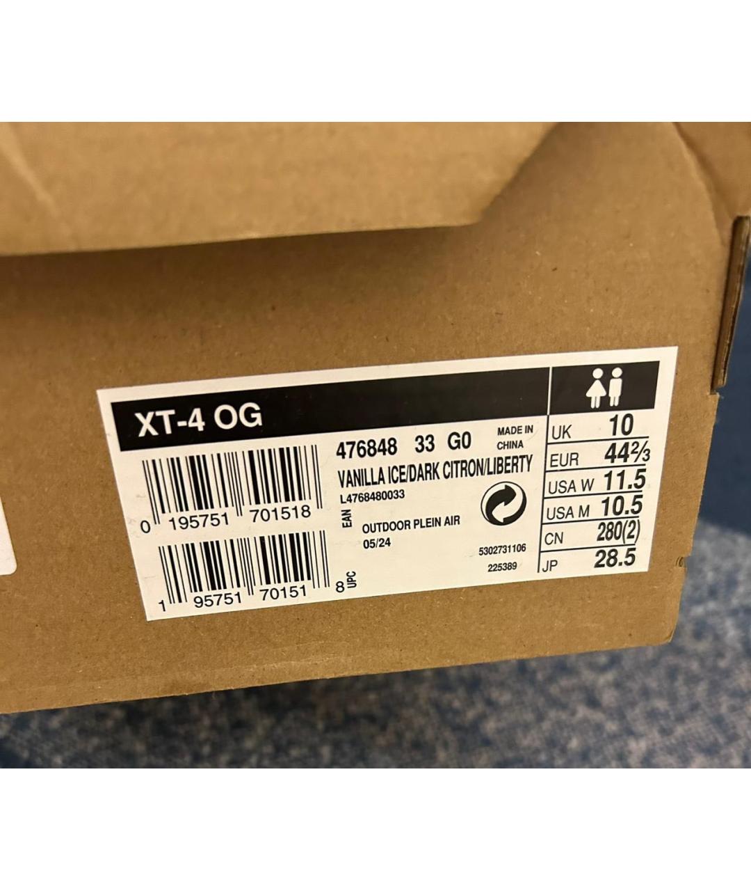 SALOMON Мульти текстильные низкие кроссовки / кеды, фото 5