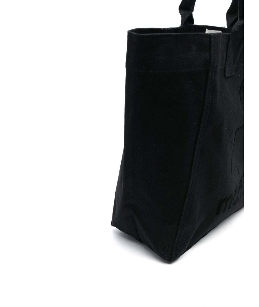 ISABEL MARANT Черная хлопковая сумка тоут, фото 4