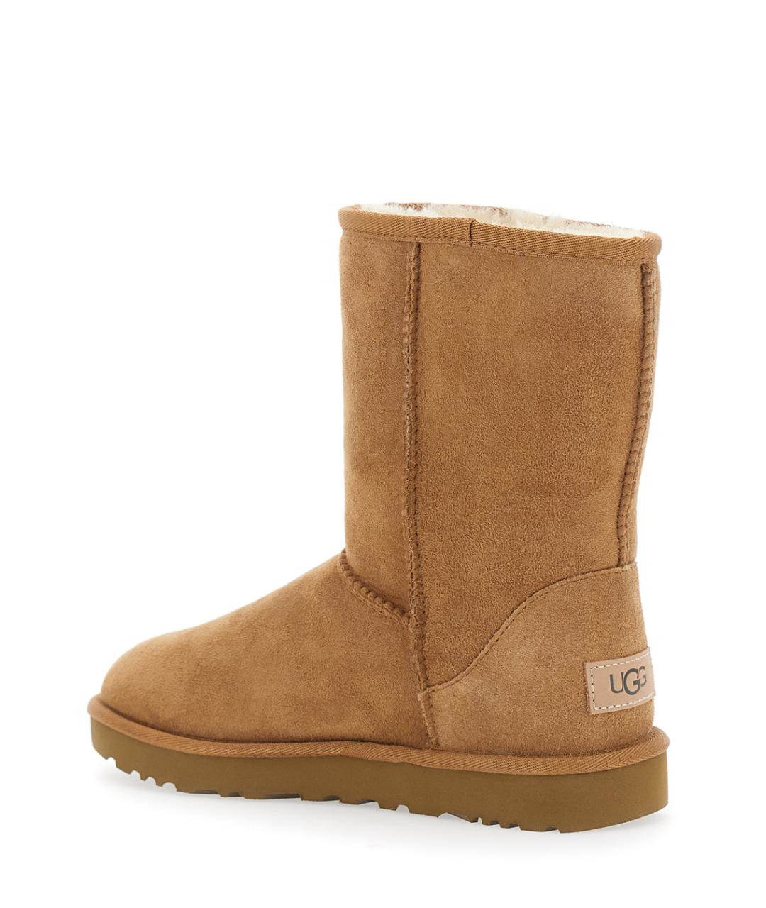 UGG AUSTRALIA Бежевые замшевые ботинки, фото 3