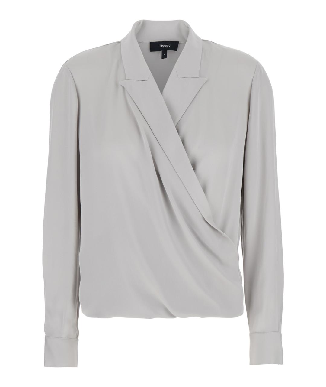THEORY Шелковая блузы, фото 1