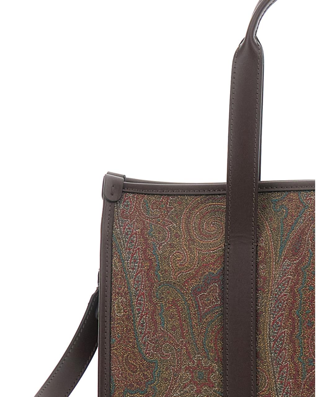 ETRO Коричневая сумка тоут, фото 3
