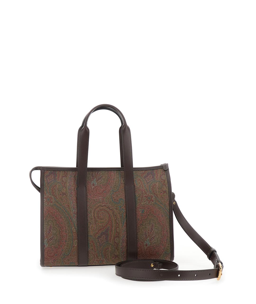 ETRO Коричневая сумка тоут, фото 2