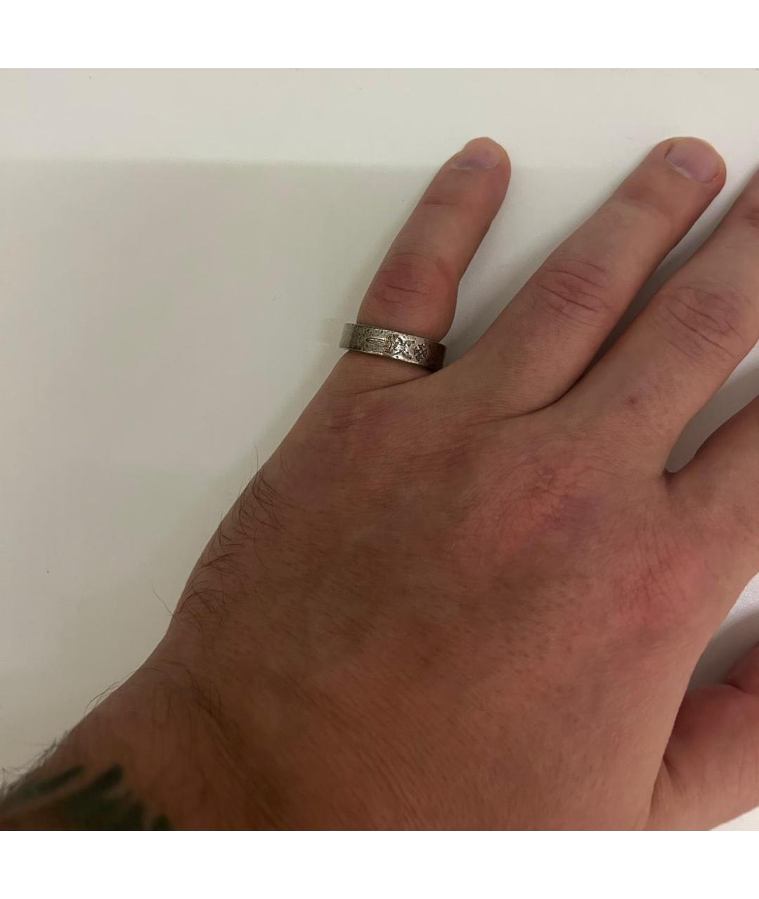 CHROME HEARTS Серебряное серебряное кольцо, фото 6