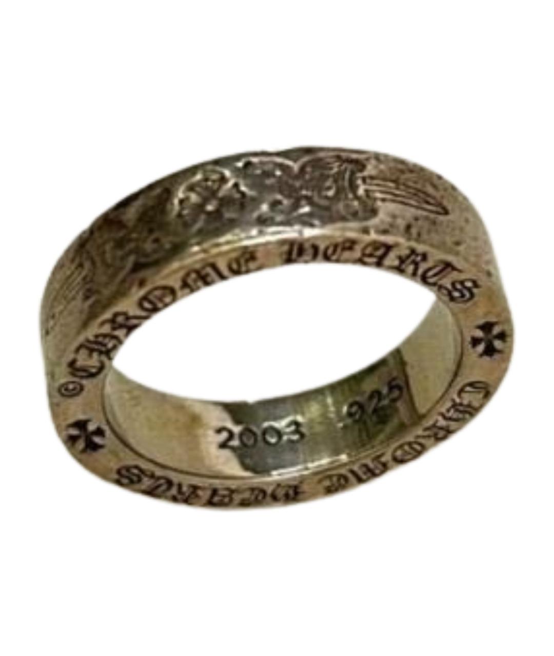 CHROME HEARTS Серебряное серебряное кольцо, фото 1