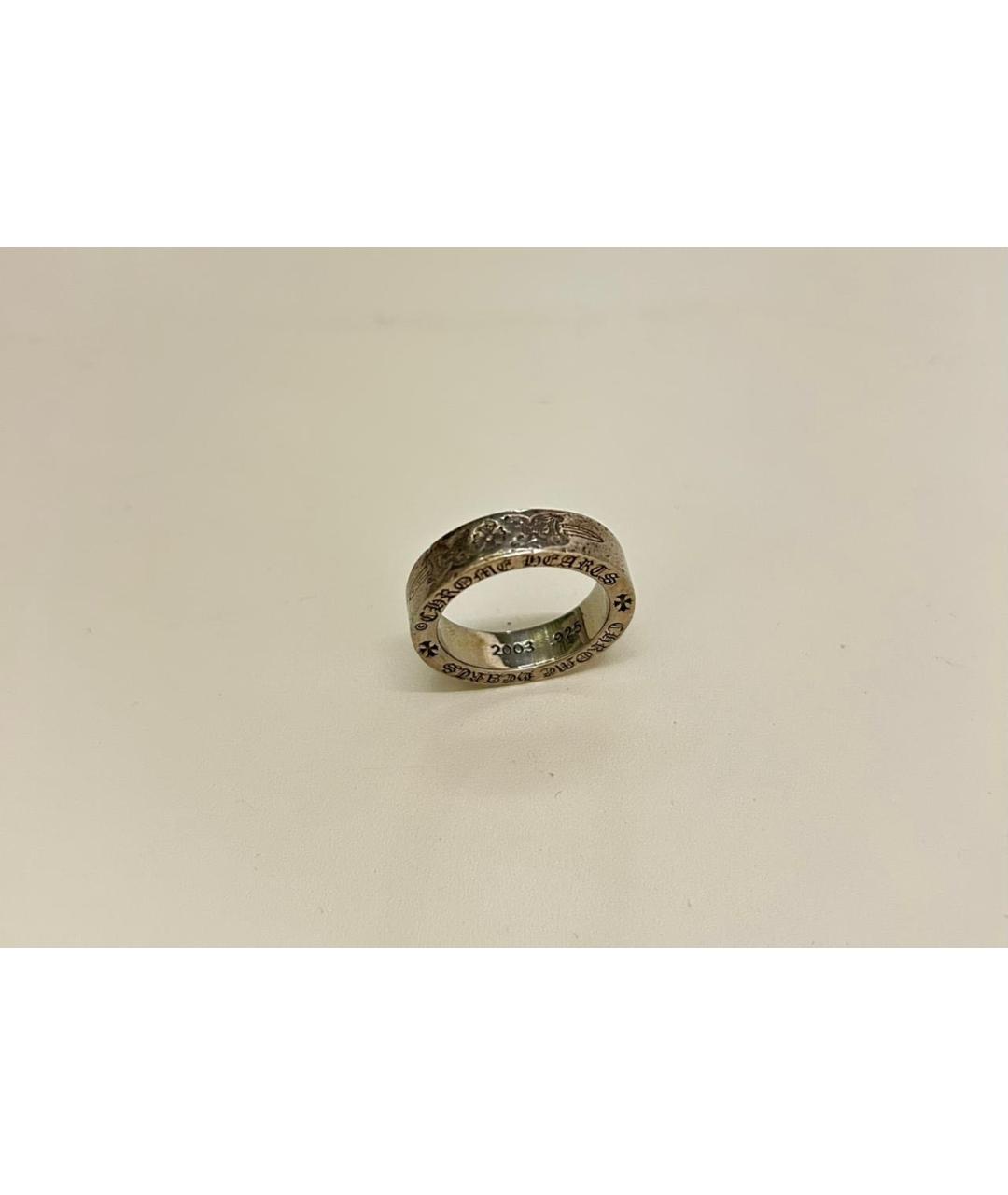 CHROME HEARTS Серебряное серебряное кольцо, фото 8