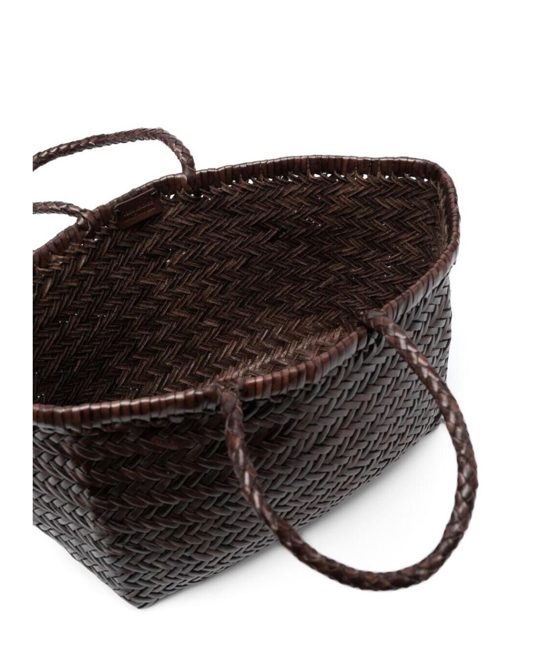 Dragon Diffusion Коричневая сумка тоут, фото 4