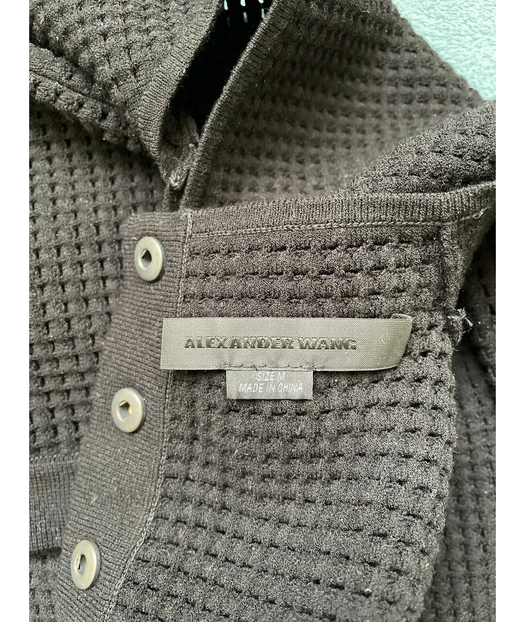 ALEXANDER WANG Черная вискозная майка, фото 8