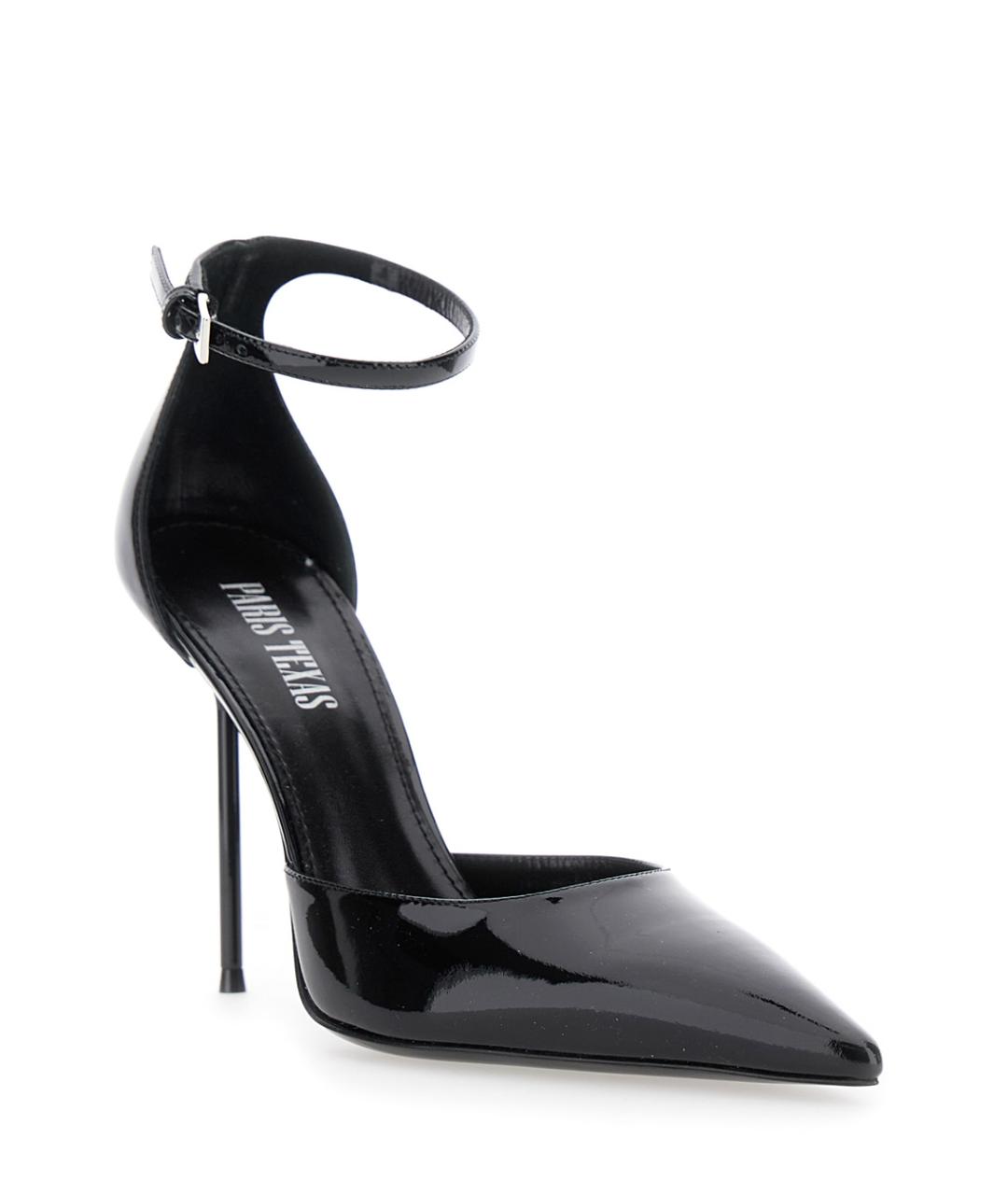 PARIS TEXAS Черные туфли из лакированной кожи, фото 2