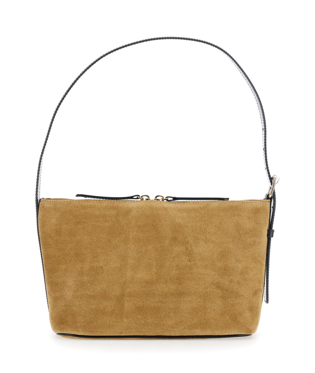 A.P.C. Бежевая замшевая сумка через плечо, фото 2