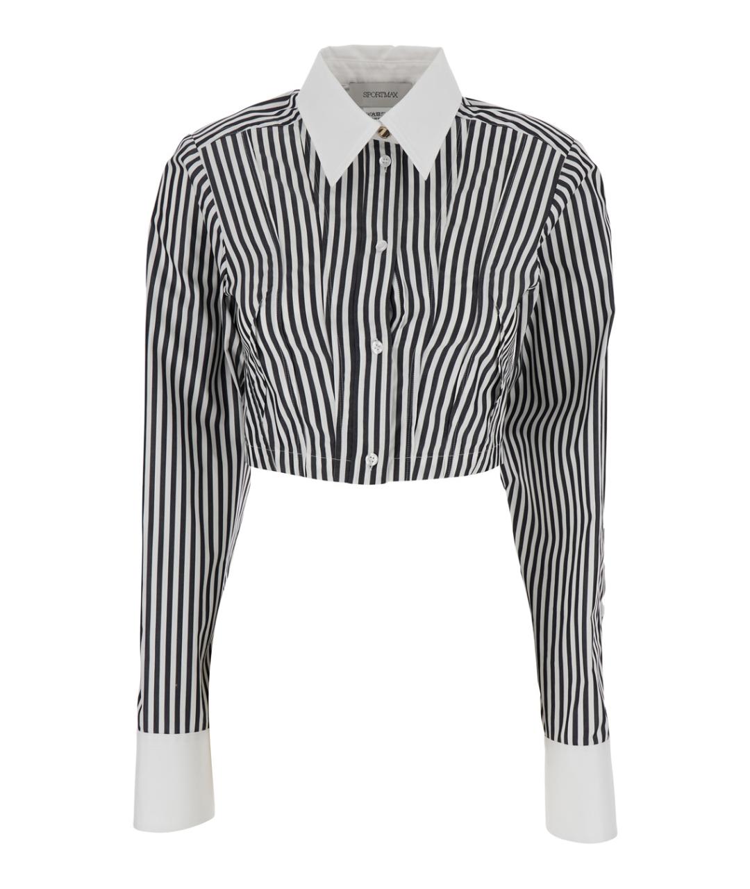 SPORTMAX Мульти хлопковая рубашка, фото 1