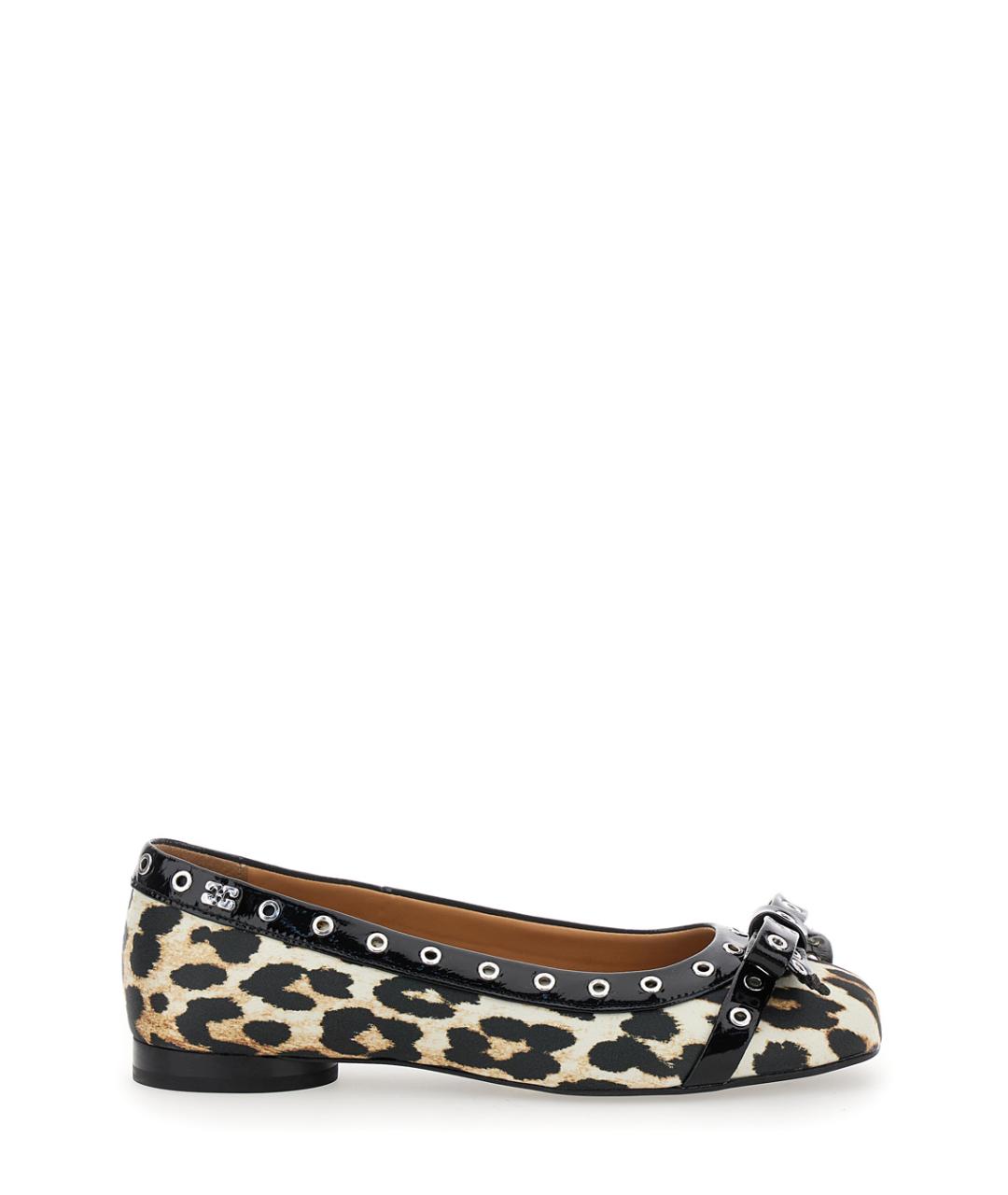 GANNI Мульти синтетические балетки, фото 1