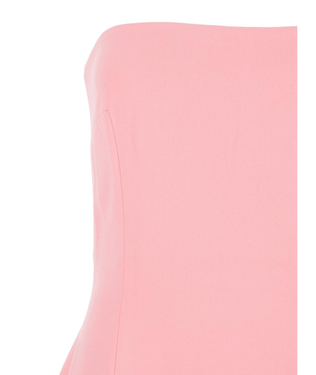 SOLACE LONDON Розовое полиэстеровое коктейльное платье, фото 3