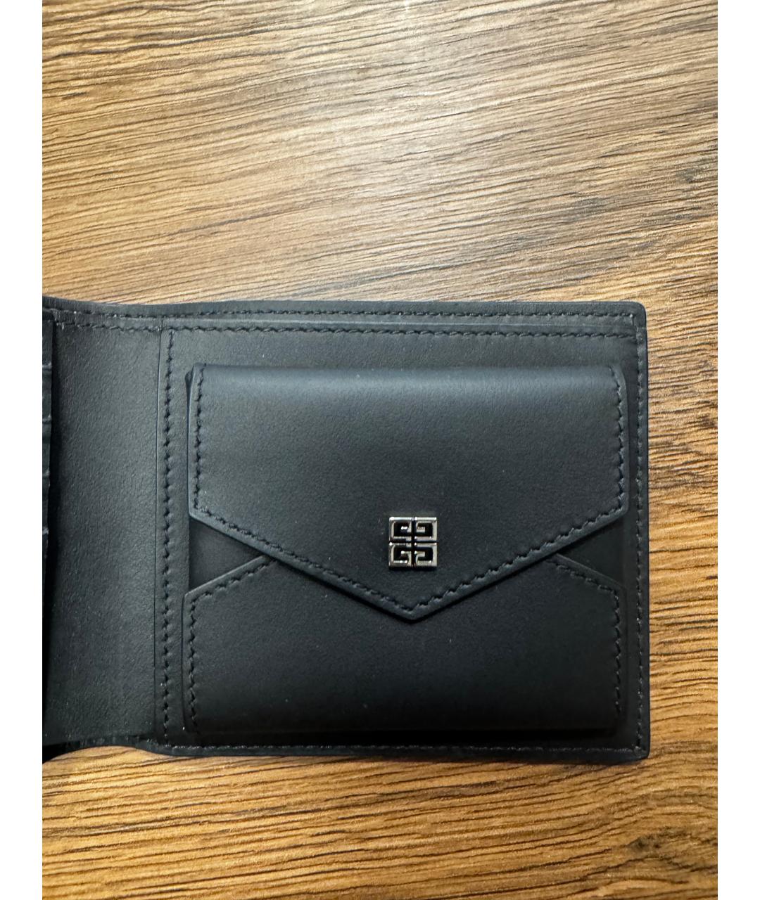 GIVENCHY Белый кожаный кошелек, фото 4