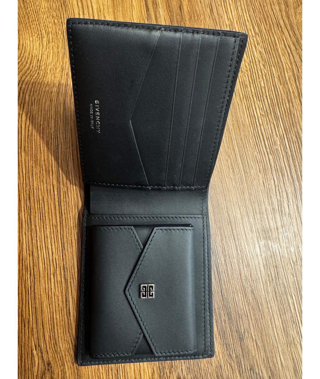 GIVENCHY Белый кожаный кошелек, фото 3