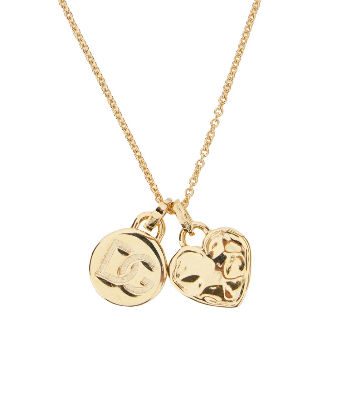 DOLCE&GABBANA Золотая металлическая цепочка, фото 2