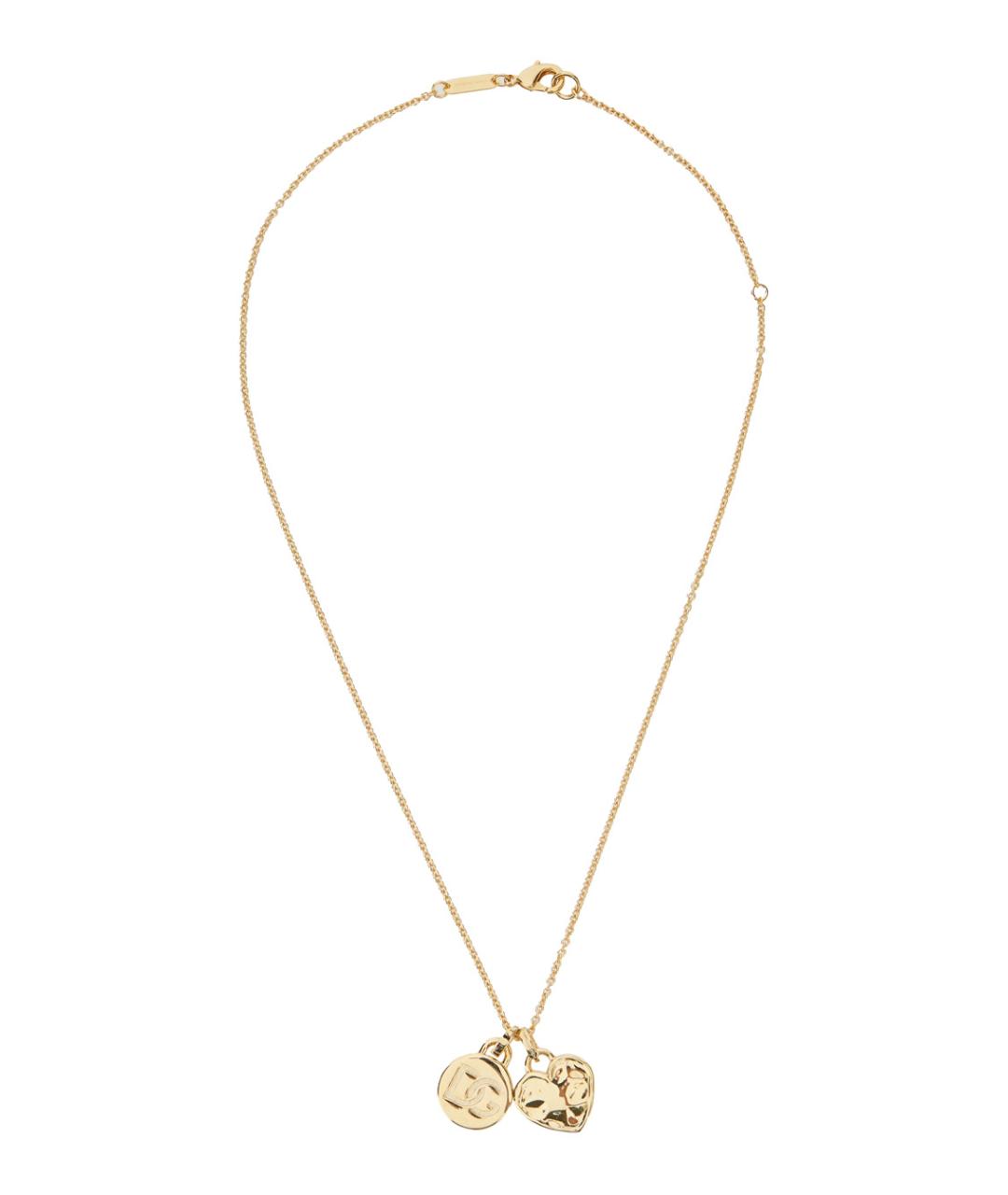 DOLCE&GABBANA Золотая металлическая цепочка, фото 1