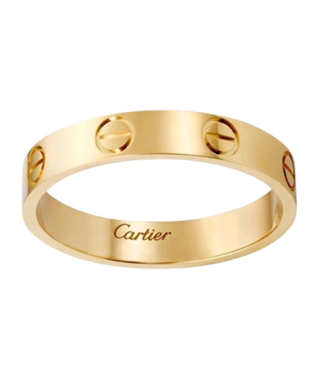 CARTIER Золотое кольцо из желтого золота, фото 1
