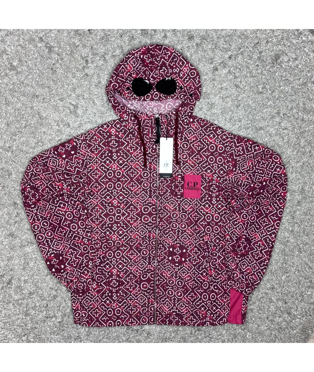 CP COMPANY Бордовая полиэстеровая куртка, фото 6