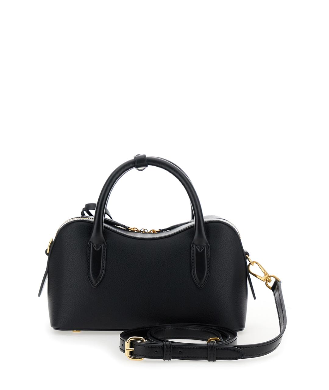 STELLA MCCARTNEY Черная сумка с короткими ручками из искусственной кожи, фото 2