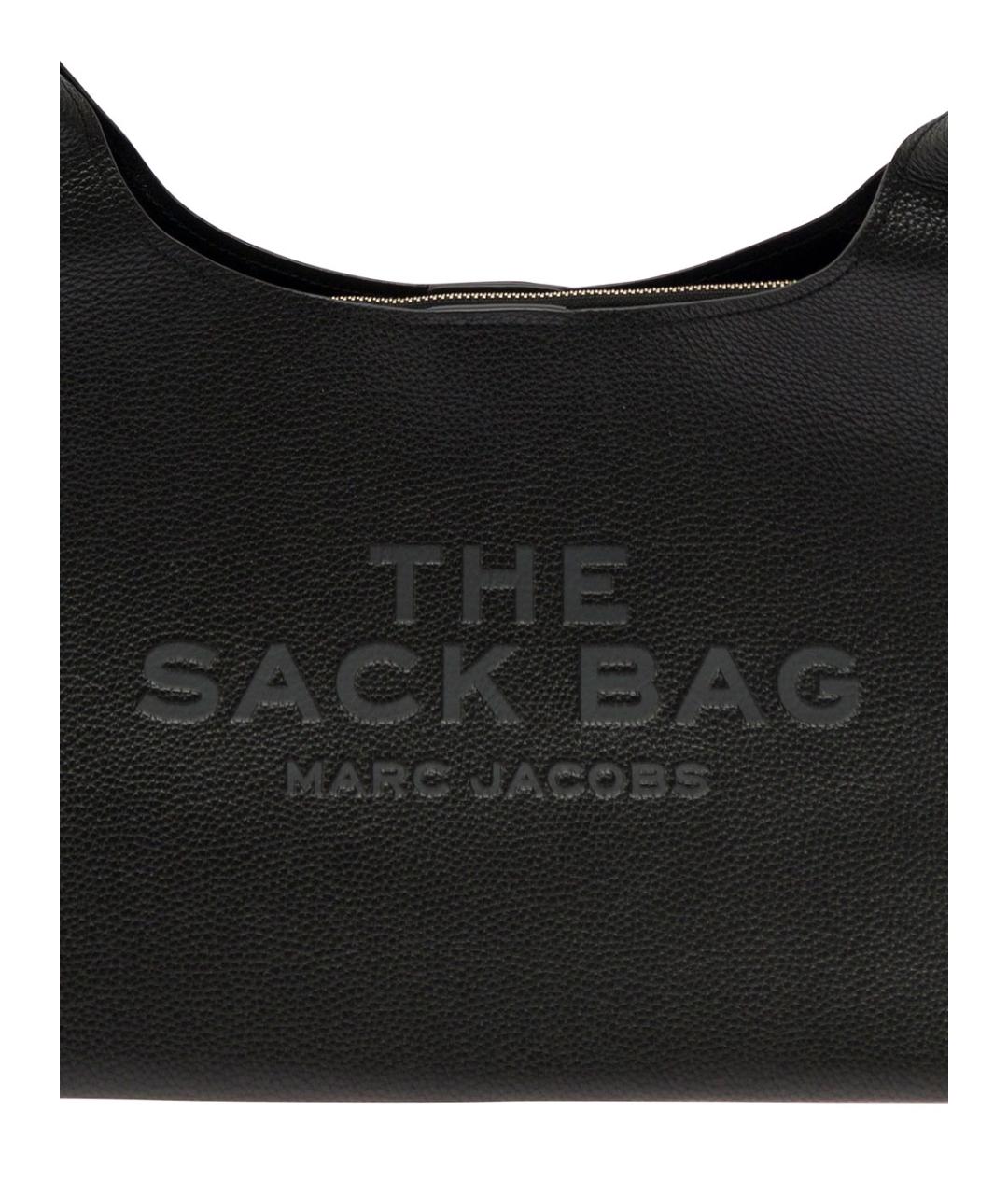 MARC JACOBS Черная кожаная сумка через плечо, фото 5