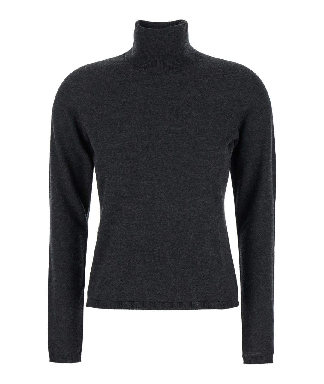 MAX MARA Серый кашемировый джемпер / свитер, фото 1